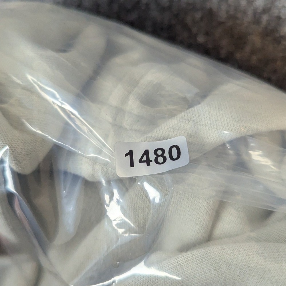Lululemon Scuba Pullover Hoodie Light Bone Off White Size 4 Logo Athletic - Picture 14 of 14